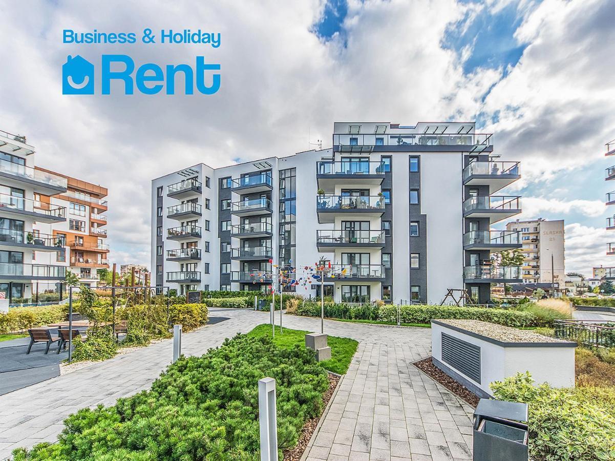 Glow Apartments, Apartmenty Nowa Leborska Danzica Esterno foto