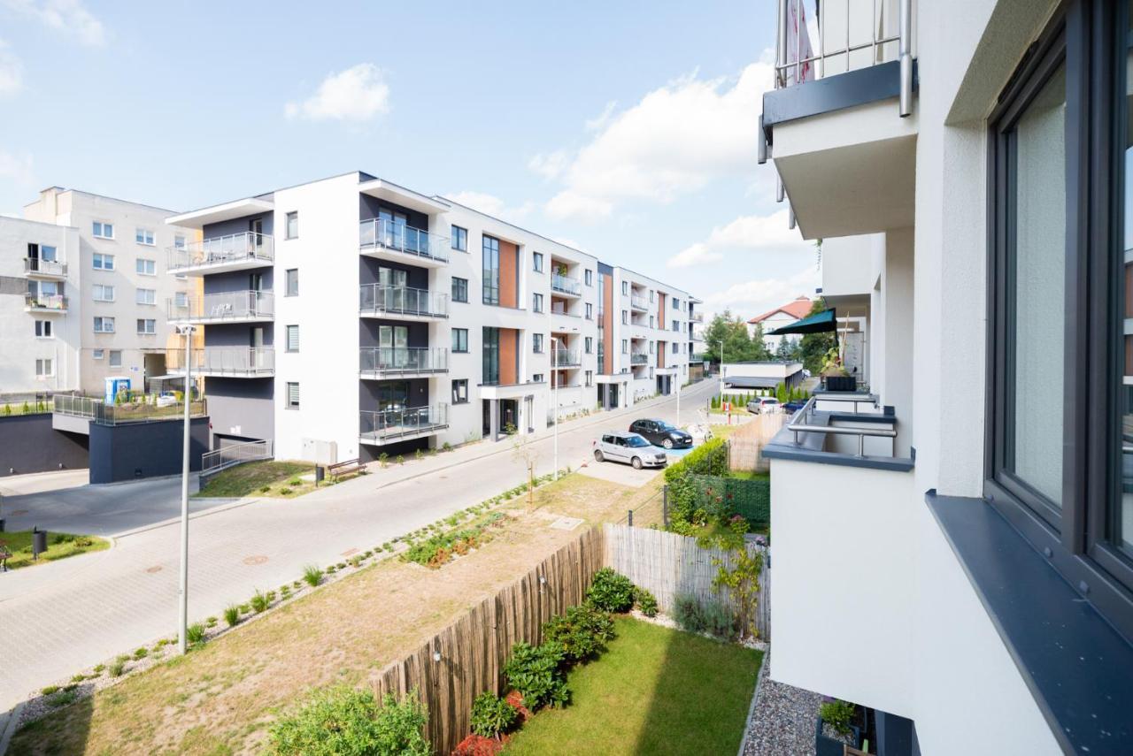 Glow Apartments, Apartmenty Nowa Leborska Danzica Esterno foto