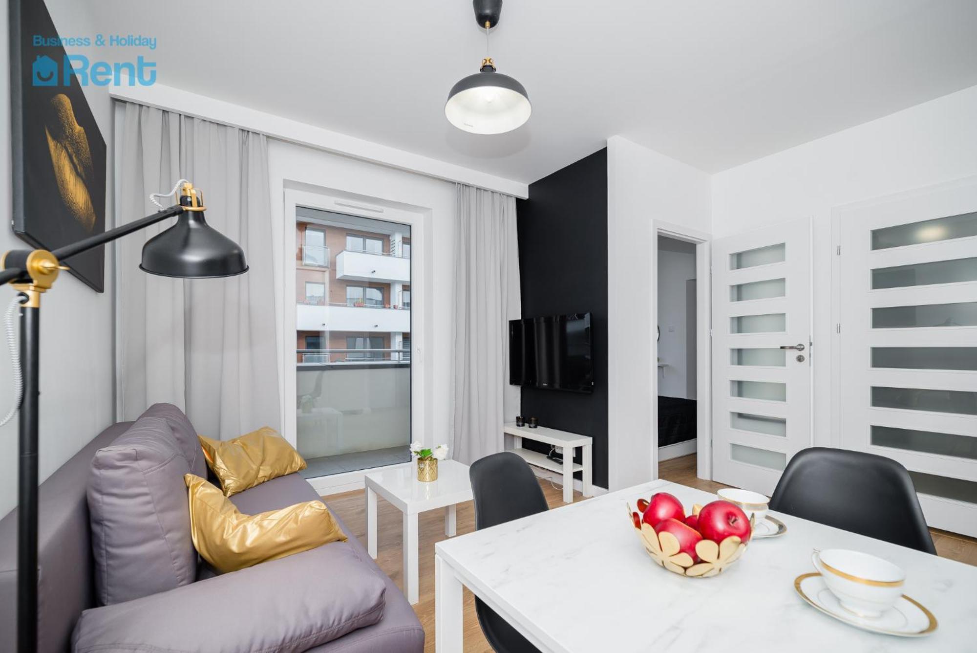 Glow Apartments, Apartmenty Nowa Leborska Danzica Esterno foto